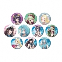 【グッズ-バッチ】TVアニメ「魔法少女にあこがれて」 千種みのりさんイラスト 水着ver. トレーディングマット缶バッジ【特典付】の画像
