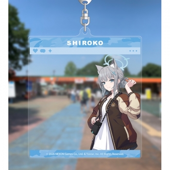 グッズ-キーホルダー】ブルーアーカイブ シロコ SNS風BIGアクリル 