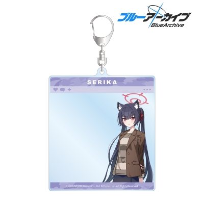 【グッズ-キーホルダー】ブルーアーカイブ セリカ SNS風BIGアクリルキーホルダー