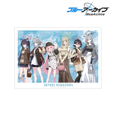 【グッズ-ポスター】ブルーアーカイブ アビドス A3マット加工ポスター