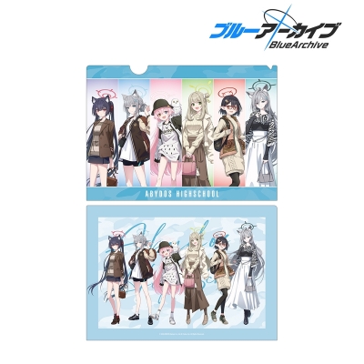 【グッズ-クリアファイル】ブルーアーカイブ アビドス クリアファイル