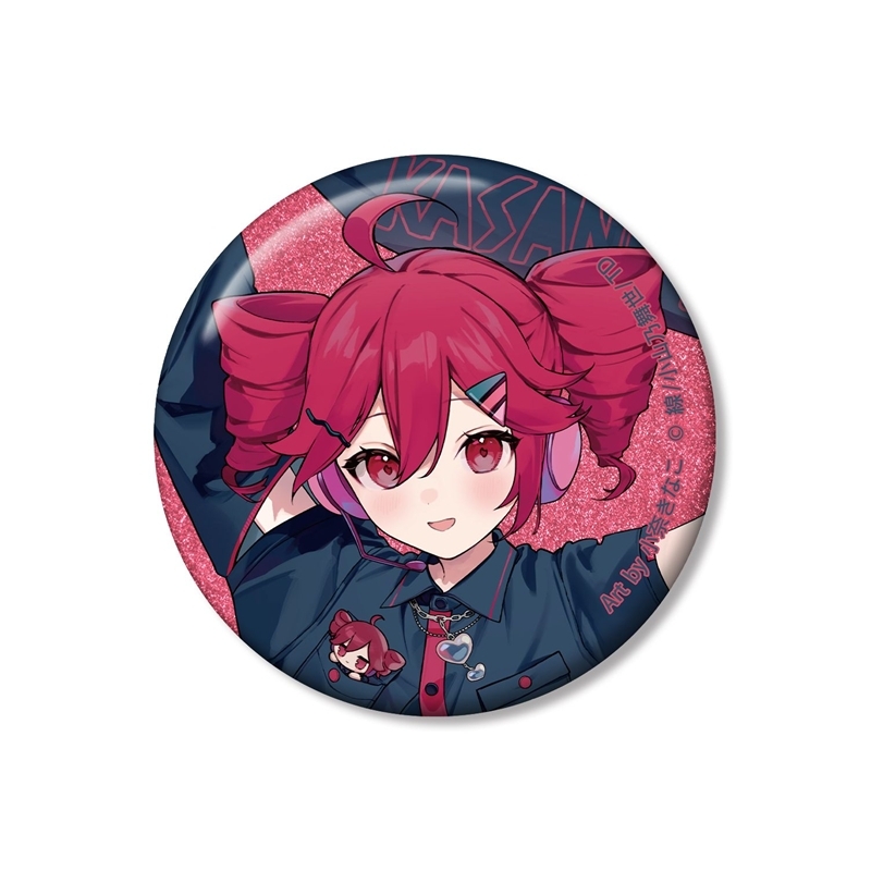 [Good-Batch] Shigene Tetto motif jacket ver. Art by Kinako Ona glitter can badge