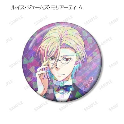 【グッズ-バッチ】TVアニメ「憂国のモリアーティ」 トレーディング Ani-Art clear label ホログラム缶バッジ【アニメイト先行販売】【アニメイト特典付】