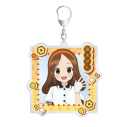 【グッズ-キーホルダー】からかい上手の高木さん 描き下ろし 高木さん 昭和 時代ファッションver. BIGアクリルキーホルダーの画像