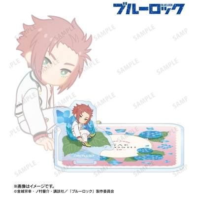 【グッズ-コースター】TVアニメ『ブルーロック』 糸師 冴 Botania 第2弾 アクリルスタンド付きコースター