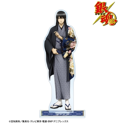【グッズ-スタンドポップ】銀魂 描き下ろし 桂小太郎 片面花柄和装ver. BIGアクリルスタンド