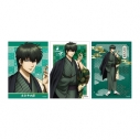 【グッズ-ブロマイド】銀魂 描き下ろし 土方十四郎 片面花柄和装ver. ブロマイド3枚セットの画像