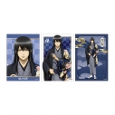 【グッズ-ブロマイド】銀魂 描き下ろし 桂小太郎 片面花柄和装ver. ブロマイド3枚セットの画像