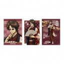 【グッズ-ブロマイド】銀魂 描き下ろし 坂本辰馬 片面花柄和装ver. ブロマイド3枚セットの画像