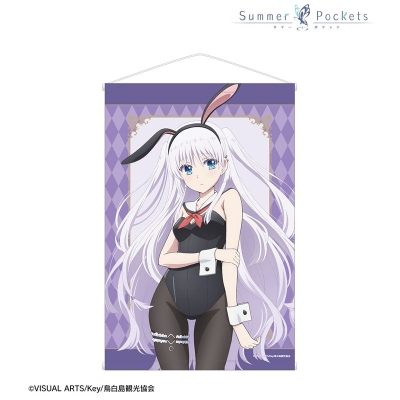 【グッズ-タペストリー】TVアニメ『Summer Pockets』 描き下ろし 鳴瀬しろは バニーガールver. B2タペストリー