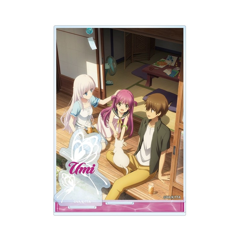 [굿스탠드 팝] TV 애니메이션 “Summer Pockets” 빅 아크릴 스탠드, 주요 비주얼 파트가 새겨져 있습니다.