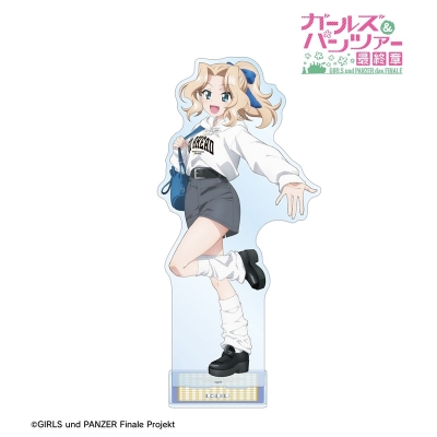 【グッズ-スタンドポップ】ガールズ&パンツァー 最終章 描き下ろし ケイ デート私服ver. 特大アクリルスタンド