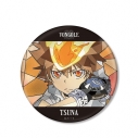 【グッズ-バッチ】TVアニメ『家庭教師ヒットマンREBORN!』 沢田 綱吉 Aure Glass BIG缶バッジの画像