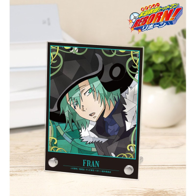 【グッズ-置きもの】TVアニメ『家庭教師ヒットマンREBORN!』 フラン Aure Glass A6アクリルパネル