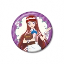 【グッズ-バッチ】アイカツ! 10th STORY ~未来へのSTARWAY~ 描き下ろし 紫吹 蘭 レトロストライプver. 100mm缶バッジの画像