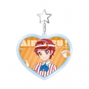 【グッズ-キーホルダー】アイカツ! 10th STORY ~未来へのSTARWAY~ 描き下ろし 一ノ瀬かえで レトロストライプver. BIGアクリルキーホルダーの画像