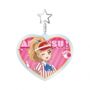 【グッズ-キーホルダー】アイカツ! 10th STORY ~未来へのSTARWAY~ 描き下ろし 夏樹みくる レトロストライプver. BIGアクリルキーホルダーの画像
