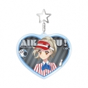 【グッズ-キーホルダー】アイカツ! 10th STORY ~未来へのSTARWAY~ 描き下ろし 黒沢 凛 レトロストライプver. BIGアクリルキーホルダーの画像