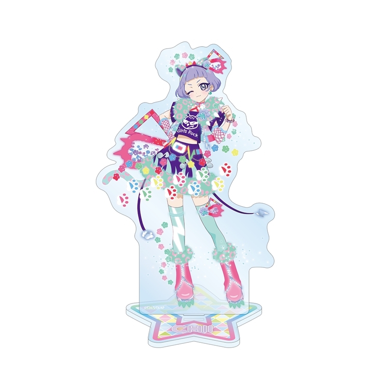 グッズ-スタンドポップ】ひみつのアイプリ 真実夜 チィ 特大アクリル 