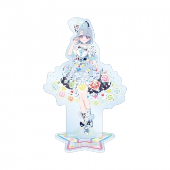 グッズ-スタンドポップ】ひみつのアイプリ 六堂 える 特大アクリル 