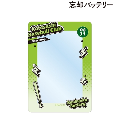 【グッズ-カードケース】TVアニメ「忘却バッテリー」 藤堂 葵 モチーフ柄 B8硬質カードケース