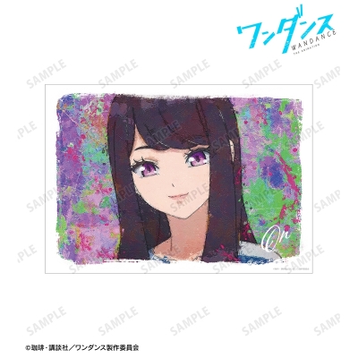 【グッズ-ポスター】TVアニメ「ワンダンス」 宮尾恩 grunge CANVAS A3マット加工ポスター