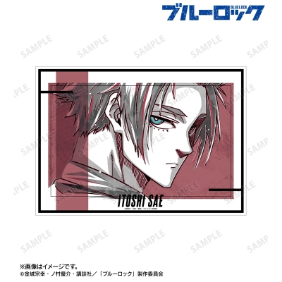 【グッズ-ポスター】TVアニメ『ブルーロック』 糸師 冴 Ani-Art BLACK LABEL 第2弾 A3マット加工ポスター
