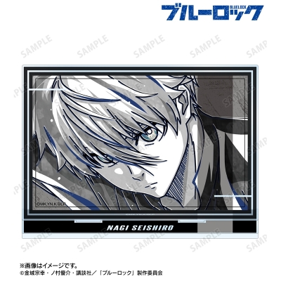 【グッズ-スタンドポップ】TVアニメ『ブルーロック』 凪 誠士郎 Ani-Art BLACK LABEL 第2弾 BIGアクリルスタンド