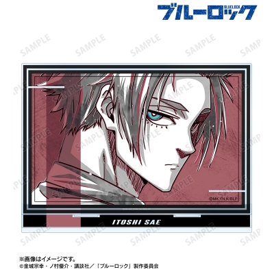 【グッズ-スタンドポップ】TVアニメ『ブルーロック』 糸師 冴 Ani-Art BLACK LABEL 第2弾 BIGアクリルスタンド