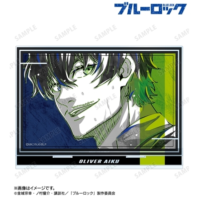 【グッズ-スタンドポップ】TVアニメ『ブルーロック』 オリヴァ・愛空 Ani-Art BLACK LABEL 第2弾 BIGアクリルスタンド