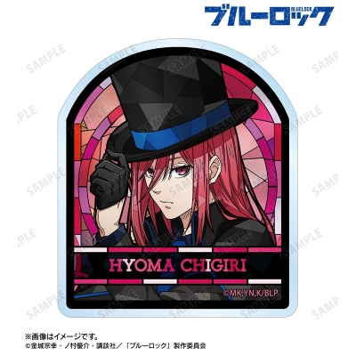 【グッズ-マグネット】TVアニメ『ブルーロック』 描き下ろし 千切 豹馬 怪盗団ver. Aure Glass アクリルマグネット