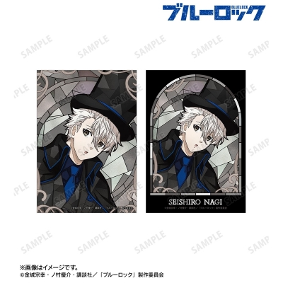 【グッズ-ブロマイド】TVアニメ『ブルーロック』 描き下ろし 凪 誠士郎 怪盗団ver. Aure Glass ブロマイド2枚セット