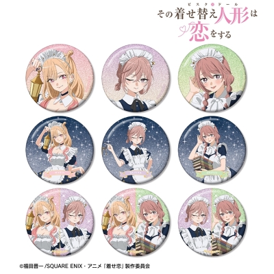 【グッズ-バッチ】TVアニメ「その着せ替え人形は恋をする」Season 2 描き下ろし 星空メイドver. トレーディンググリッター缶バッジ【特典付】