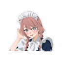【グッズ-置きもの】TVアニメ「その着せ替え人形は恋をする」Season 2 描き下ろし 乾 心寿 星空メイドver. 特大ダイカットアクリルパネルの画像