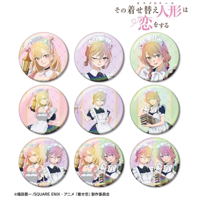 【グッズ-バッチ】TVアニメ「その着せ替え人形は恋をする」Season 2 描き下ろし 星空メイドver. トレーディングオーロラ缶バッジ【特典付】