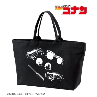 【グッズ-バッグ】名探偵コナン 松田陣平&萩原研二 グラフィティモチーフ BIGジップトートバッグ
