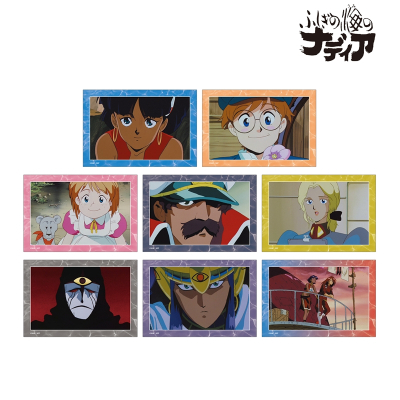 【グッズ-カード】ふしぎの海のナディア トレーディング場面写クリアカード