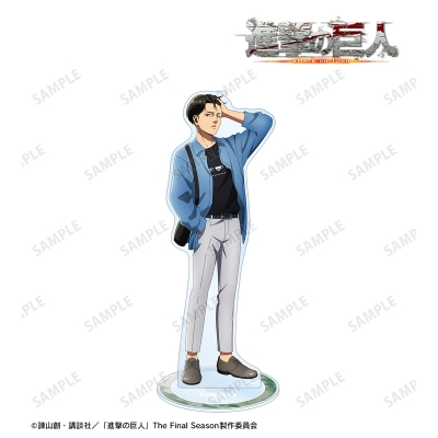【グッズ-スタンドポップ】TVアニメ『進撃の巨人』 描き下ろし リヴァイ シミラールックver. 第2弾 特大アクリルスタンド