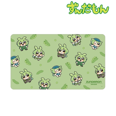 【グッズ-デスクマット】ずんだもん 大川ぶくぶさんイラスト 集合 スクールver. マルチデスクマット