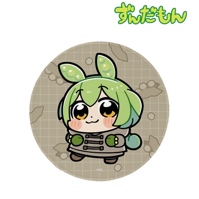 【グッズ-マウスパッド】ずんだもん 大川ぶくぶさんイラスト 冬服ずんだもん スクールver. マウスパッド