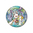 【グッズ-バッチ】「バンドやろうぜ!」 ミント Aure Glass 100mm缶バッジの画像