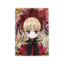 【グッズ-置きもの】ローゼンメイデン 真紅 Aure Glass B6メタルアートパネルの画像
