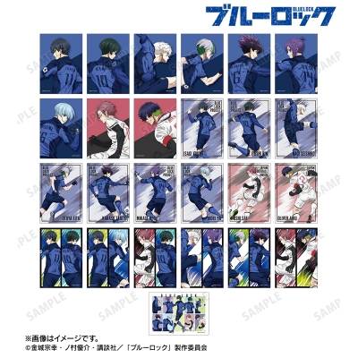 【グッズ-ブロマイド】TVアニメ『ブルーロック』 描き下ろし 戦う背中×雨ver. トレーディングブロマイド