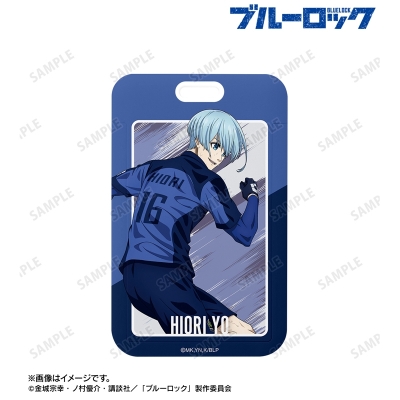 【グッズ-カードケース】TVアニメ『ブルーロック』 描き下ろし 氷織 羊 戦う背中×雨ver. フォトカードホルダー