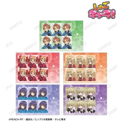 【グッズ-ブロマイド】TVアニメ『しゅごキャラ!』 プリントシール風ブロマイド5枚セット ver.B