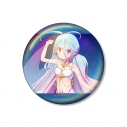 【グッズ-バッチ】ノーゲーム・ノーライフ 描き下ろし 白 踊り子ver. 75mmオーロラ缶バッジの画像