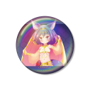 【グッズ-バッチ】ノーゲーム・ノーライフ 描き下ろし 初瀬いづな 踊り子ver. 75mmオーロラ缶バッジの画像
