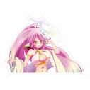 【グッズ-置きもの】ノーゲーム・ノーライフ 描き下ろし ジブリール 踊り子ver. 特大ダイカットアクリルパネルの画像