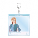 【グッズ-キーホルダー】名探偵コナン 萩原千速 Ani-Art clear label 第2弾 SNS風BIGアクリルキーホルダーの画像
