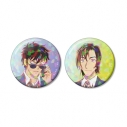 【グッズ-バッチ】名探偵コナン 松田陣平&萩原研二 Ani-Art clear label 第2弾 ホログラム缶バッジ2個セットの画像